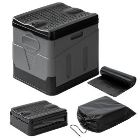 Portable Toilet With Handbag, Collapsible Emergency Toilet With Lid - Not Shipped On Weekends