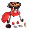 VEVOR 28 PCS Kids BBQ Grill Playset Cooking Grill Toy Set Pretend Sound Light