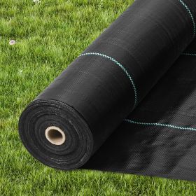 13FTx108FT Premium Heavy Duty Weed Barrier Landscape Fabric, 5OZ Woven Geotextile Fabric Under Gravel, High Permeability for Weed Blocker Weed Mat