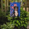 Bernese Mountain Dog USA American Garden Flag Mailbox Flag Decorative Yard Flag Banner Outside Patio Artwork Yard Flower Beds, Garden Size, Multicolor