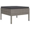 Garden Lounge Set Grey