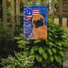 Apricot Pug USA American Garden Flag Mailbox Flag Decorative Yard Flag Banner Outside Patio Artwork Yard Flower Beds, Garden Size, Multicolor