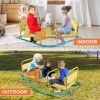 Kindergarten Children Outdoor Rocking Horse Outdoor Park Playground Equipment Double Or Triple Seesaw Swinging Fun 1-3 Person Home Preschool Backyard