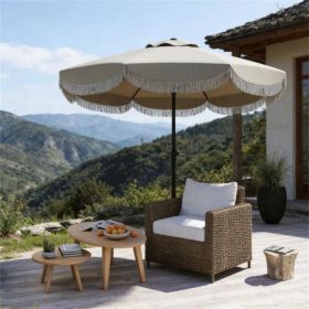 Terrace umbrella, outdoor umbrella, market umbrella, courtyard umbrella (without base)
