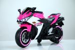 Electric motorcycle/ 12V Kids toys motorcycle/Kids electric car/electric ride on toys for 3 4 5 6 years Boys Girls with Training Wheels/manual throttl