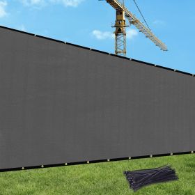 5'X50' Dark Grey HDPE Fence