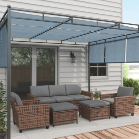 Pieces Patio Furniture Set