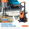 VEVOR Electric Pressure Washer, 2150 PSI, Max. 1.8 GPM, 1800W Power Washer w/ 26 ft Hose, 4 Quick Connect Nozzles, Foam Cannon