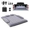 Truck Bed Air Mattress, for 6-6.5 ft Full Size Truck Beds, Inflatable Air Mattress Camping Bed with 12V Air Pump 2 Pillows, Carry Bag
