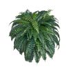 Artificial Ferns, Natural Spread Diameter 43-47 Inch, Large Hanging Artificial Boston Ferns, Fake Plant Wall Decor with 88 Branches