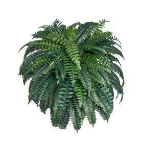 Artificial Ferns, Natural Spread Diameter 43-47 Inch, Large Hanging Artificial Boston Ferns, Fake Plant Wall Decor with 88 Branches