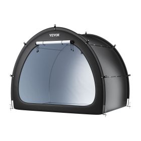 Bike Storage Tent, 4 to 5 Bikes, Outdoor Spacious Bike Storage Tent with Ventilated Window