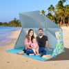 1PC UPF50+ Sun Protection Beach Umbrella Tent with Portable Carrying Bag