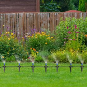 Upgraded Drip Irrigation System Kit 75FT, Adjustable Misting Nozzles & Leak-Proof Design for Garden Greenhouse Outdoor Plants