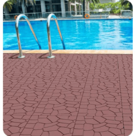 Plastic Interlocking Deck Tiles,44 Pack Patio Deck Tiles,12x12 Square Waterproof Outdoor All Weather Use, Outdoor And Indoor Patio Decking Tiles For P (Option: Style7)