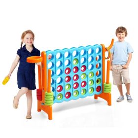 2.5 Feet 4-to-Score Giant Game Set (Color: Orange)