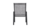 6 Piece Patio Chairs, Outdoor Camping Chairs with Breathable Textilene Fabric