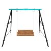 Swing Sets for Backyard, Outdoor Porch Swing Frame, Hammock Chair Stand Only, Max Load 550Lbs A-Frame Swing Stand, Swing Set for Patio, Playground