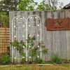 2 Pack Metal Garden Trellis 86.7" x 19.7" Rustproof Trellis for Climbing Plants Outdoor Flower Support