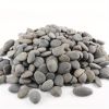 Polished Pebble Gravels, Natural Polished Mixed - Color Stones, Small Decorative River Rocks. 1.8 - 2.6 Inch, Ideal for Flower Pots, Vases, Aquariums